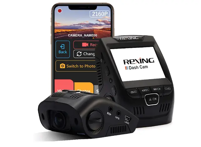 REXING V1 – 4K Ultra HD Car Dash Cam
